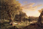 Thomas Cole A Pic-Nic Party oil painting picture wholesale